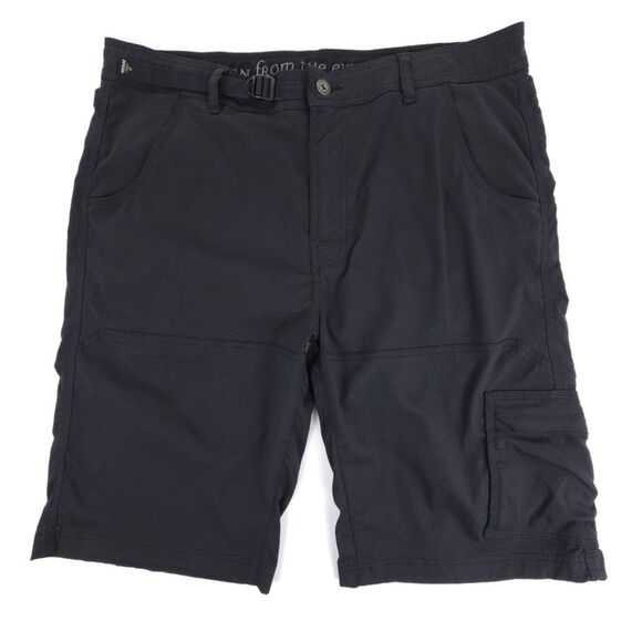 PRANA Zion Shorts II DWR Nylon Cargo Utility UPF 50 Outdoor Gorpcore Black XL - Picture 1 of 7